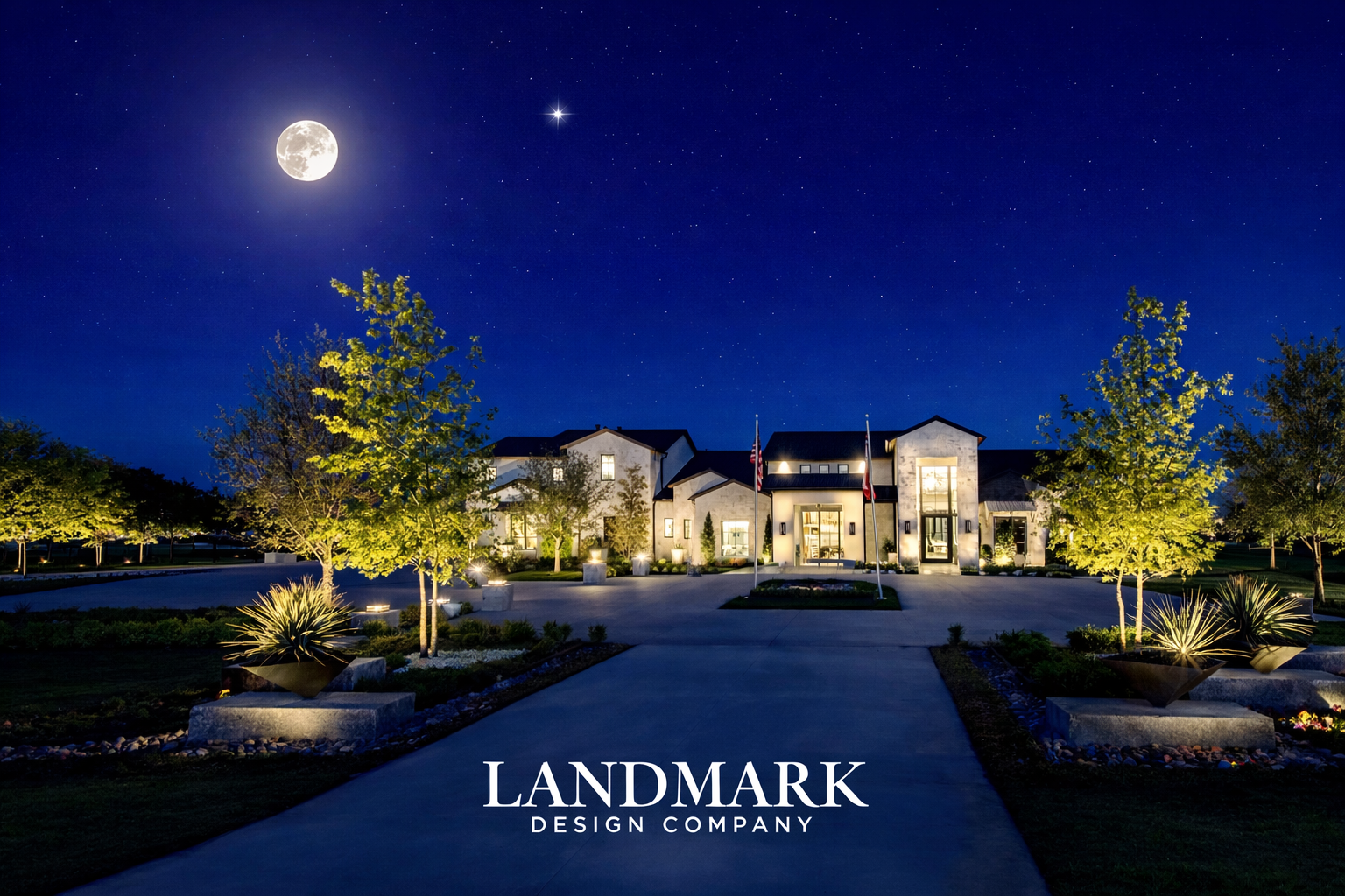 Luxury Landscape Lighting in Dallas Texas