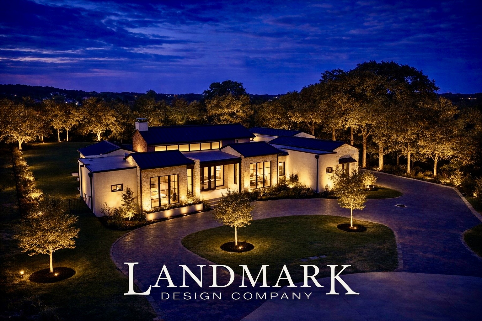 Luxury Landscape Lighting in Dallas Texas