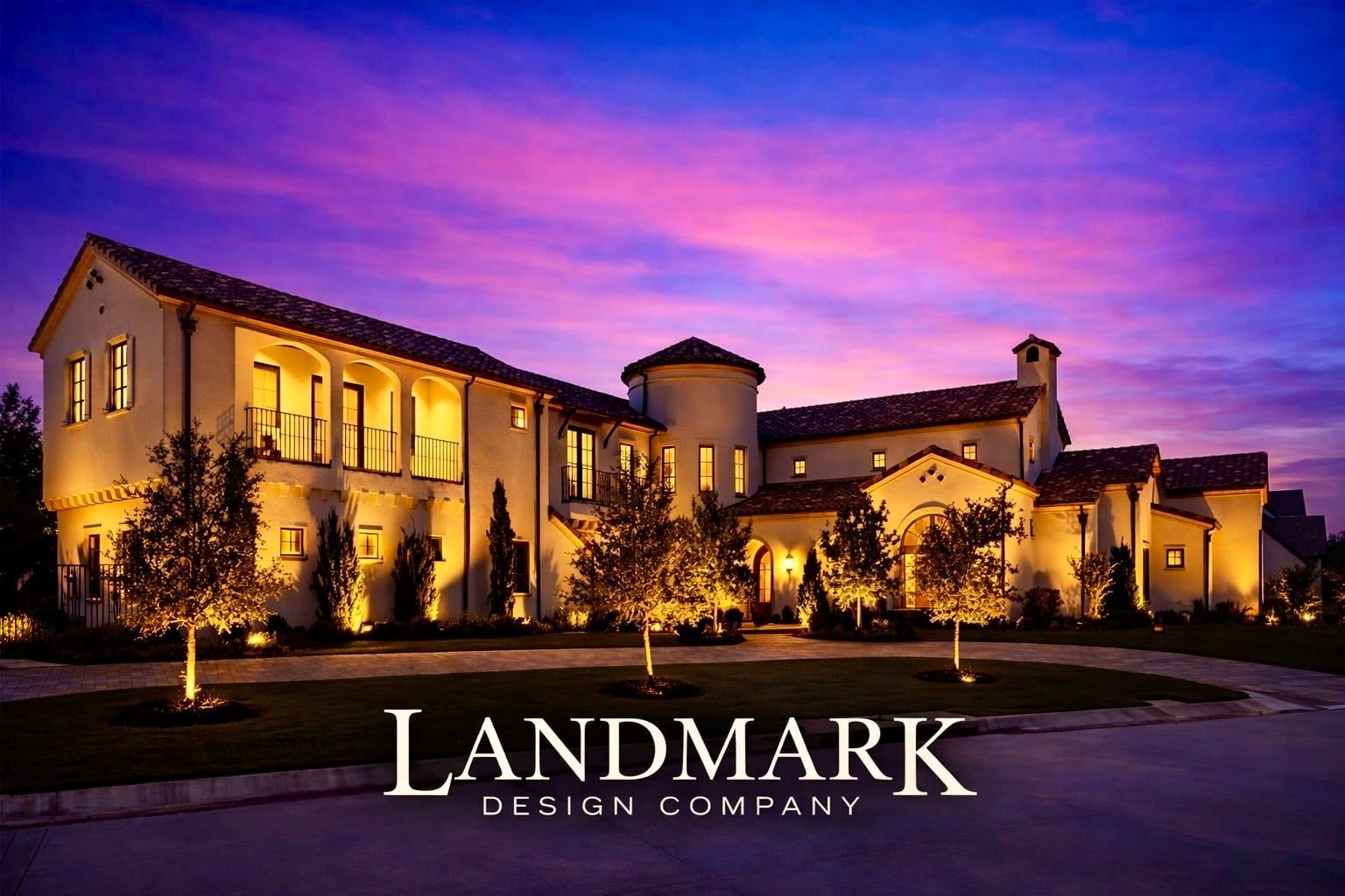 Luxury Landscape Lighting in Dallas Texas