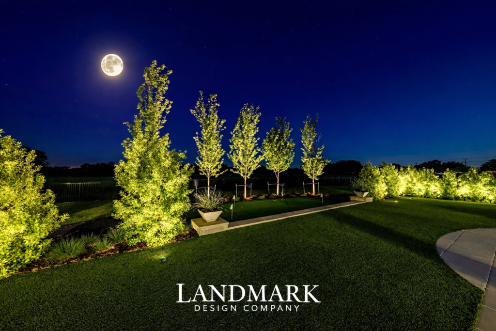 Luxury Landscape Lighting in Lucas-Tx