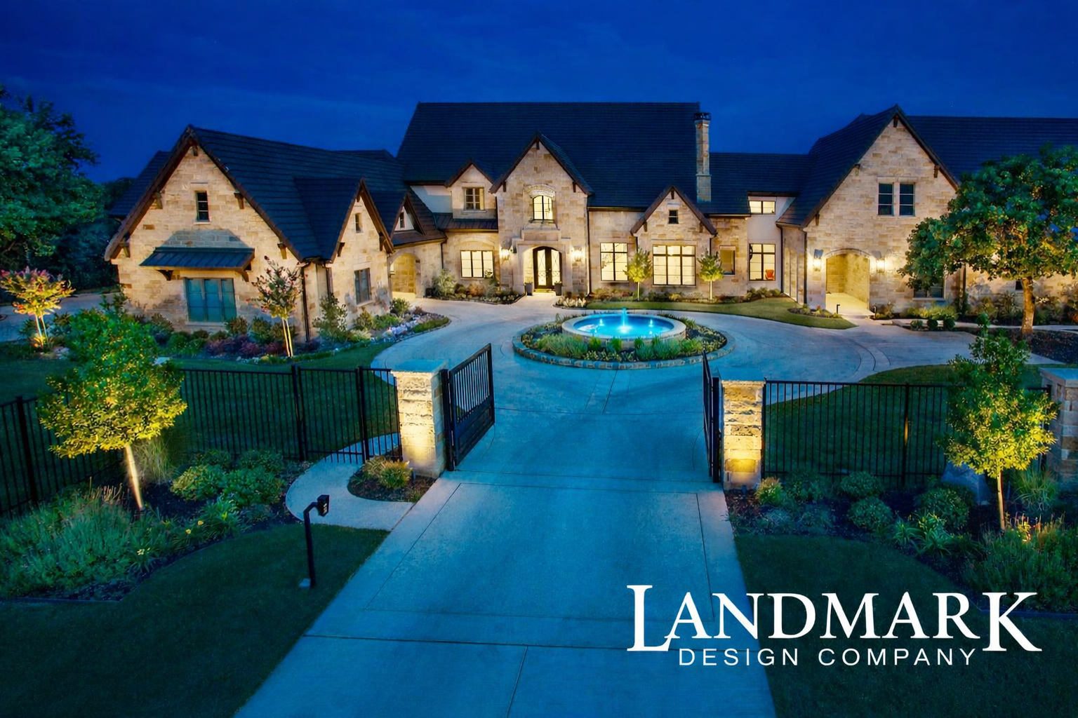 Luxury Landscape Lighting in Southlake Tx