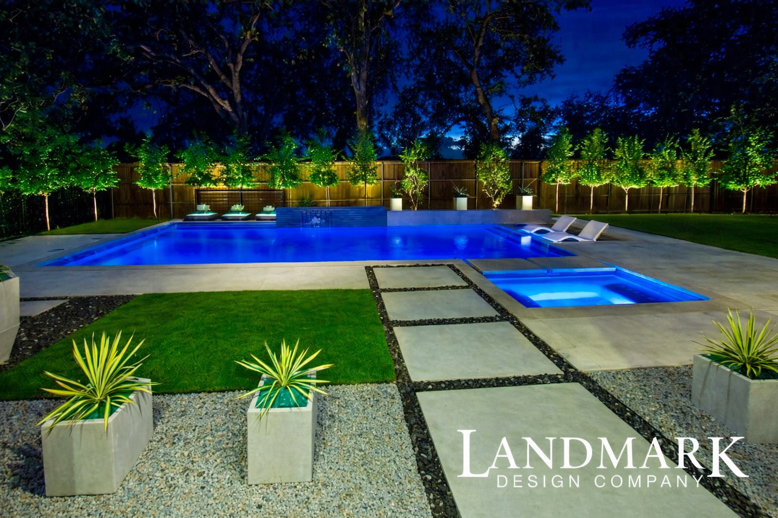 Luxury Landscape Lighting in Southlake Tx