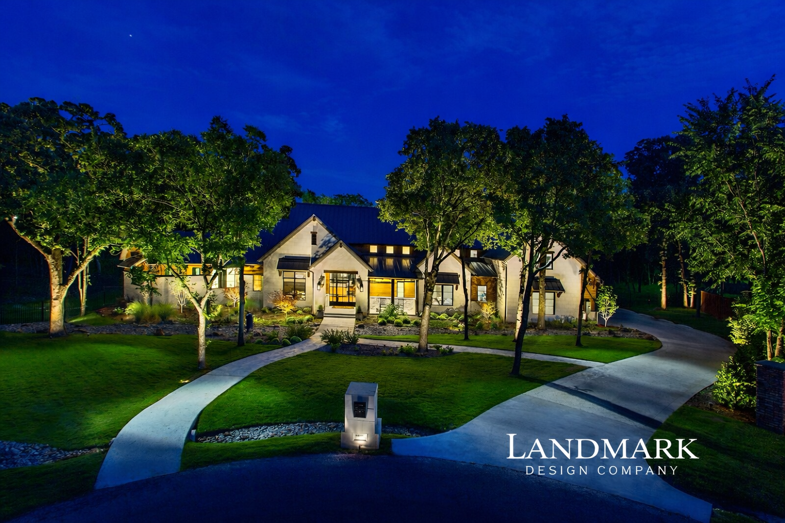 Luxury Landscape Lighting in Southlake Tx