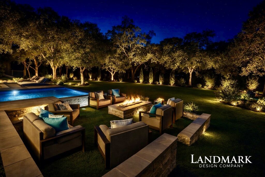Luxury Landscape Lighting in Westlake Tx