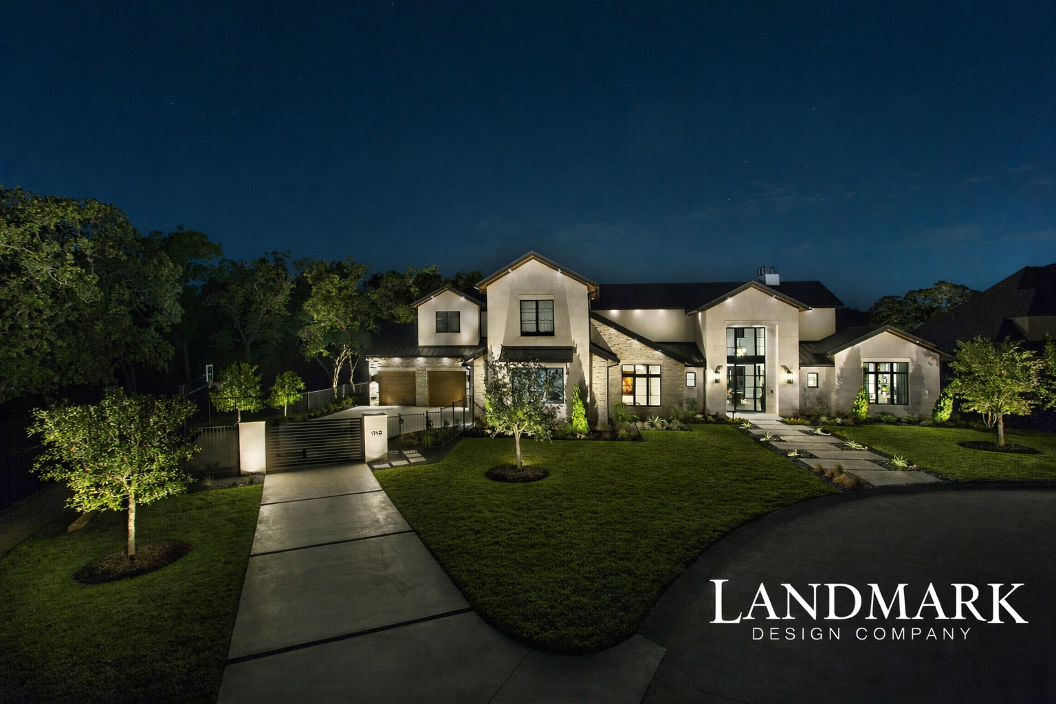 Luxury Landscape Lighting in Westlake Tx