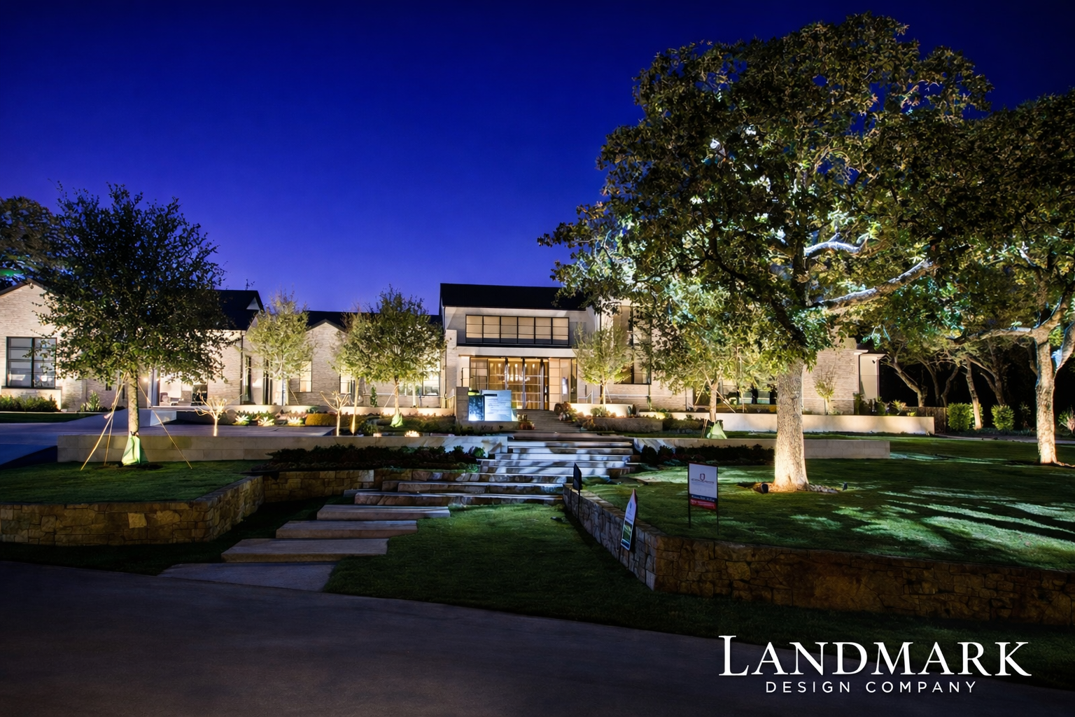 Luxury Landscape Lighting in Westlake Tx